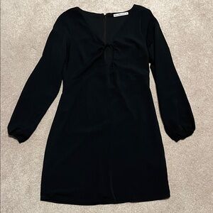 Abercrombie & Fitch Elegant Black Long Sleeve Dress